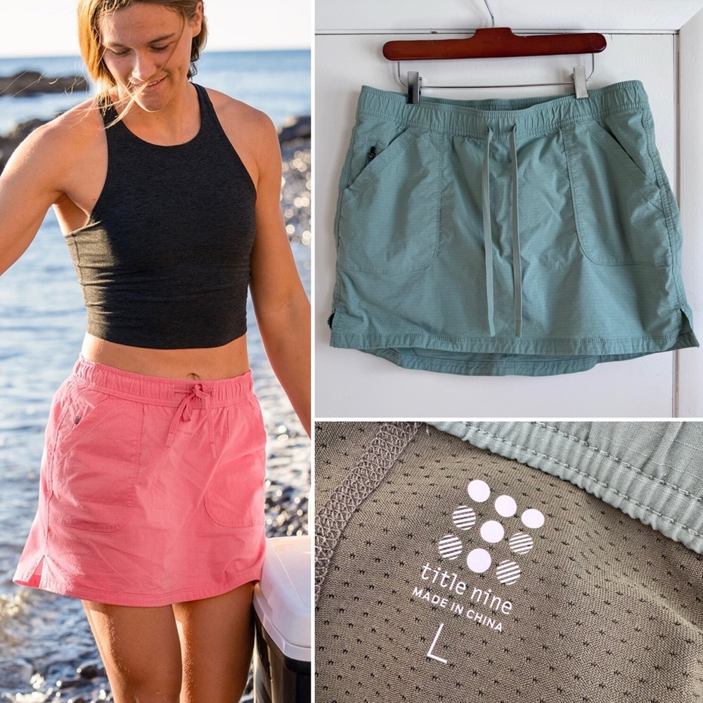 Title Nine Scout Skort | green